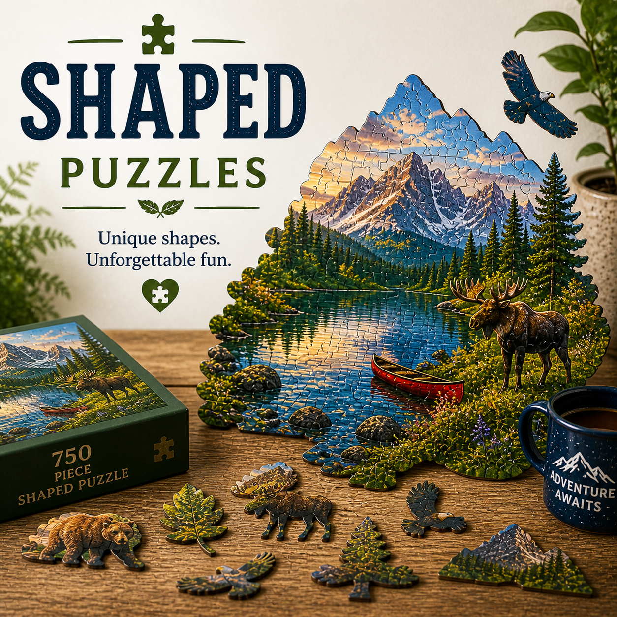 Shaped/Round Puzzles