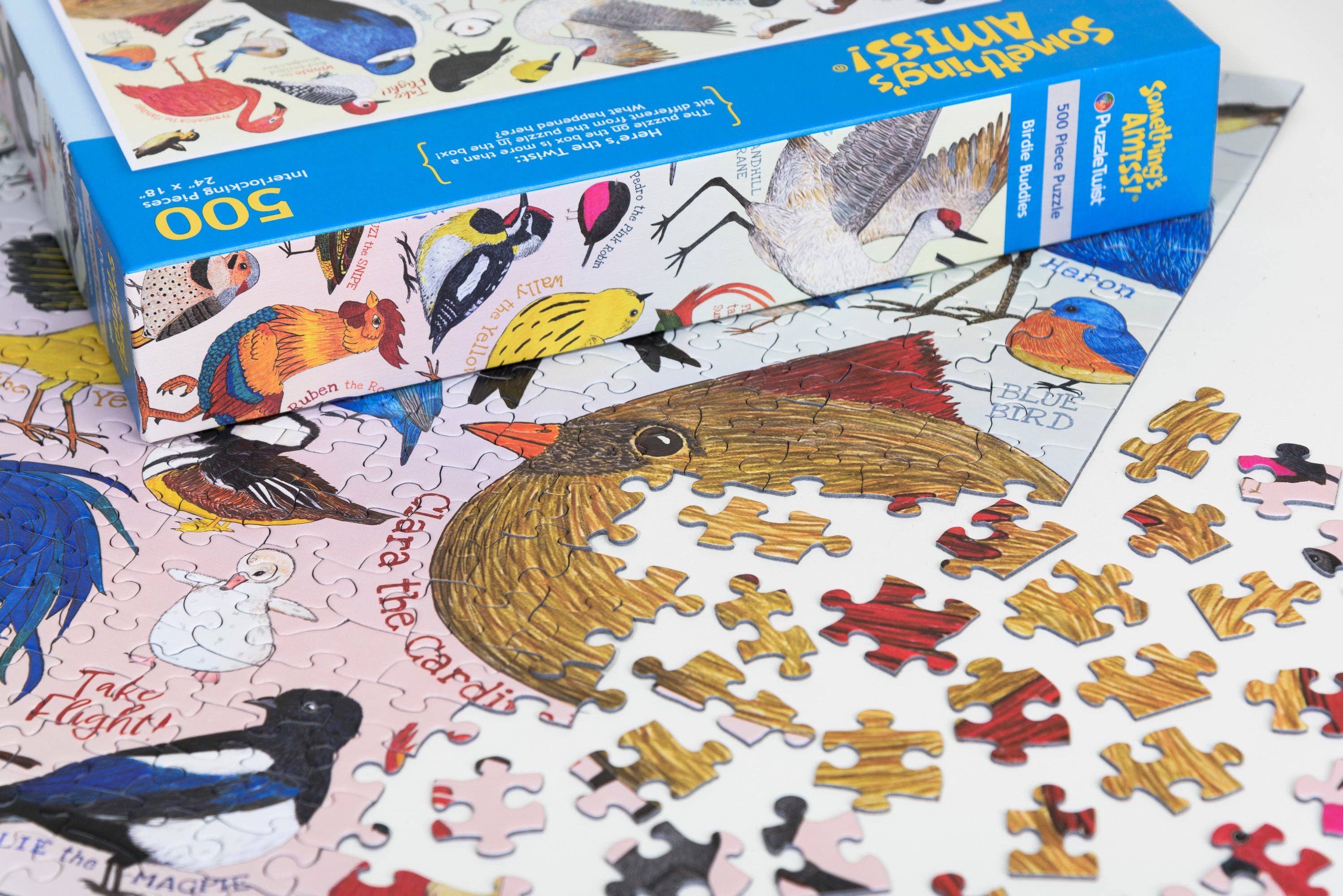 Birdie Buddies – 500 Piece Jigsaw Puzzle