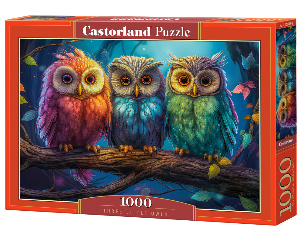 Colorful Owls – 1000 Piece Puzzle
