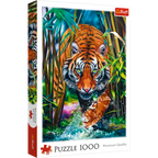 Grasping Tiger, Jungle Cat – 1000 Piece Jigsaw Puzzle