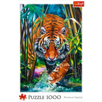 Grasping Tiger, Jungle Cat – 1000 Piece Jigsaw Puzzle