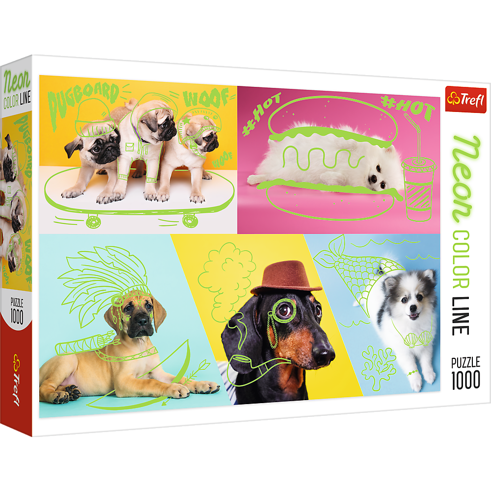Far Out Dogs – 1000 Piece Dog Puzzle