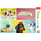 Far Out Dogs – 1000 Piece Dog Puzzle