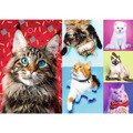 Happy Cats – 1000 Piece Jigsaw Puzzle