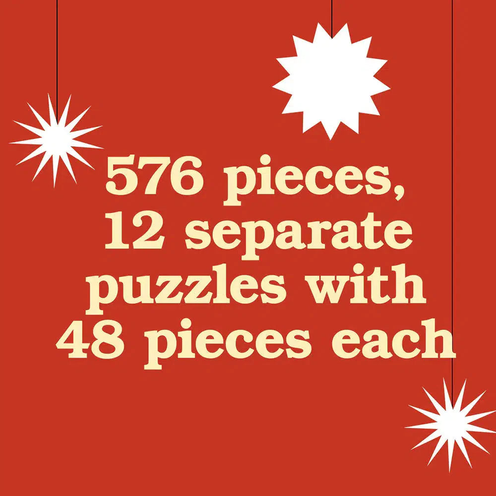 12 Days of Catmas – 576 Piece Jigsaw Puzzle Set