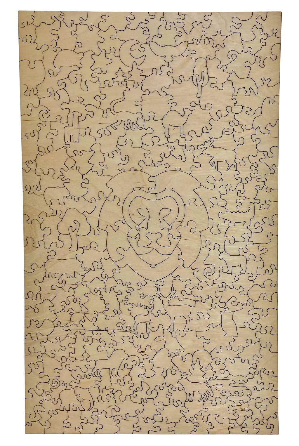 Whimsical Lion - 277 Piece Wooden Jigsaw Puzzle