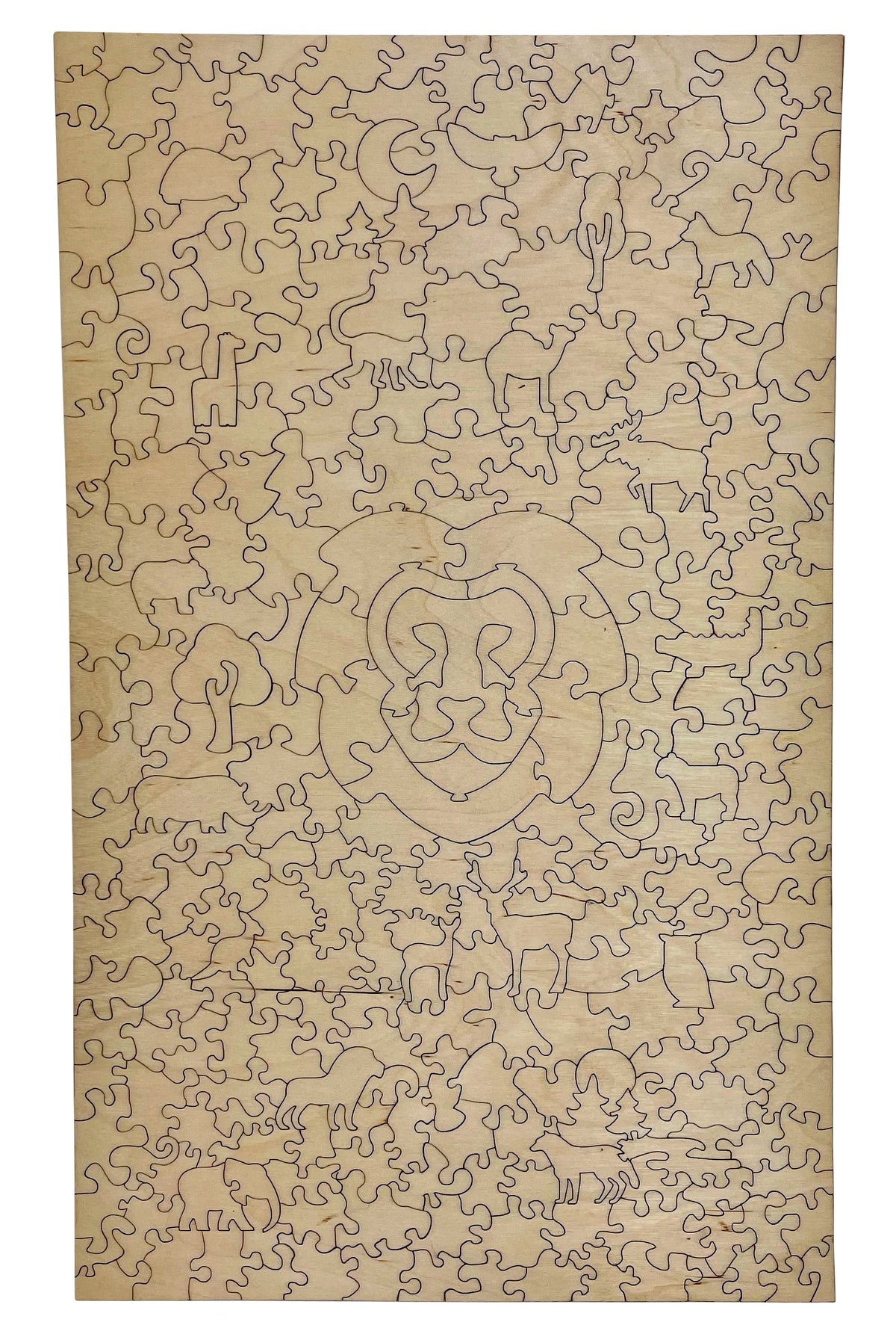 Whimsical Lion - 277 Piece Wooden Jigsaw Puzzle