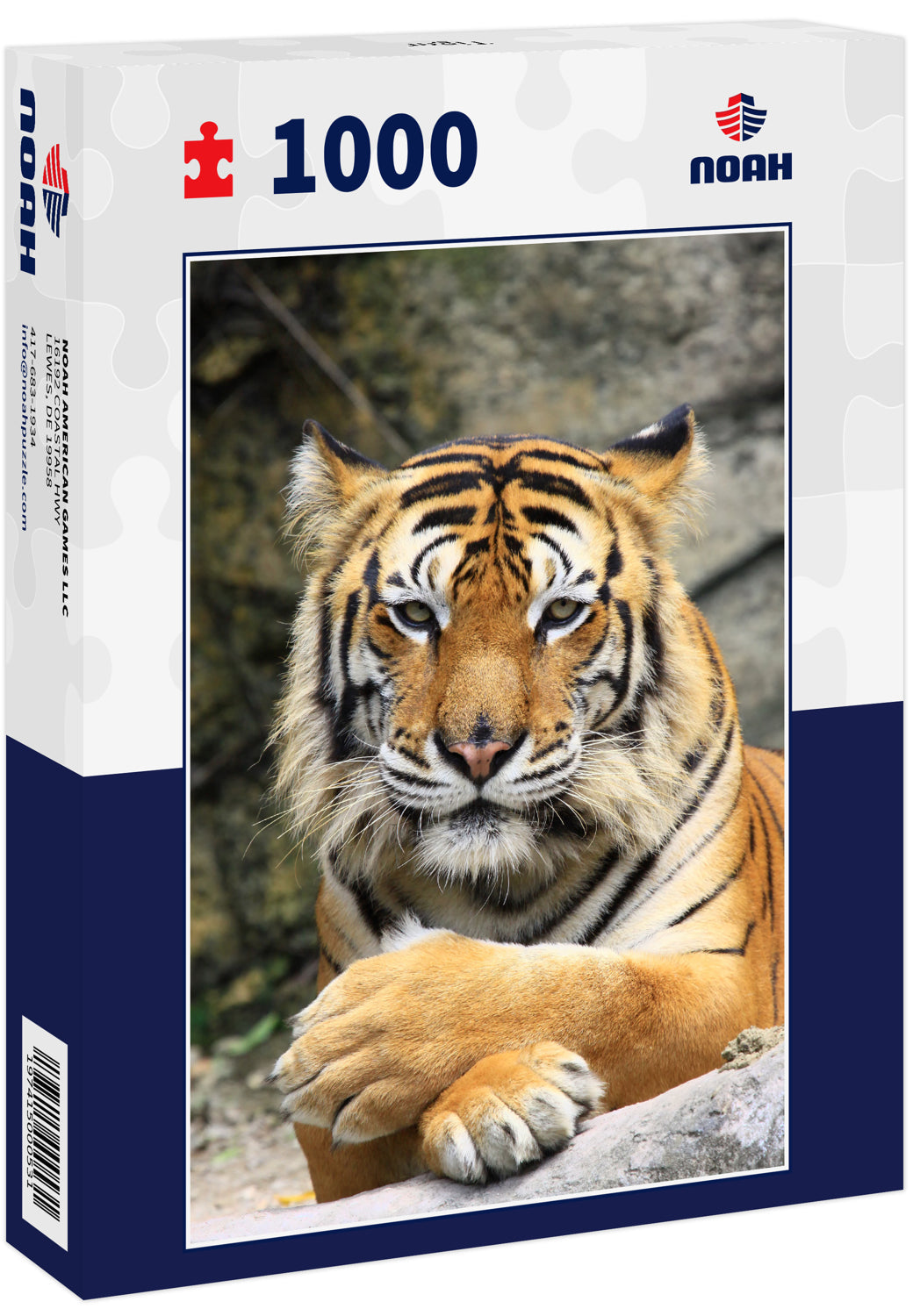 Tiger in Nature – 1000 Piece Wildlife Puzzle