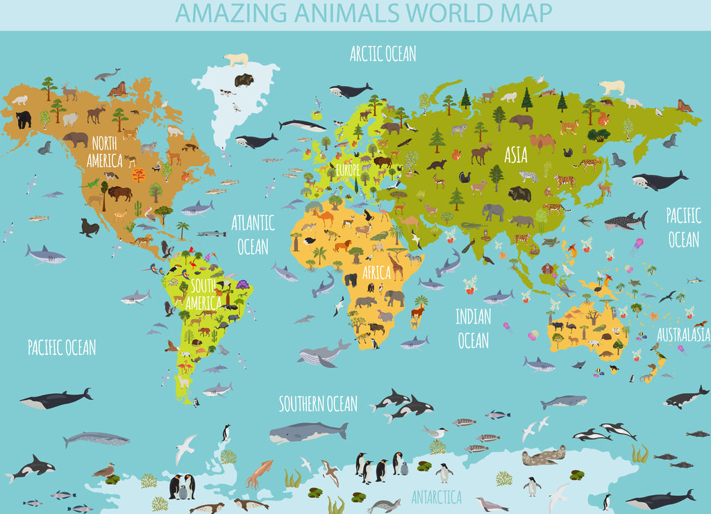Animal Life of the World – 1000 Piece Wildlife Puzzle