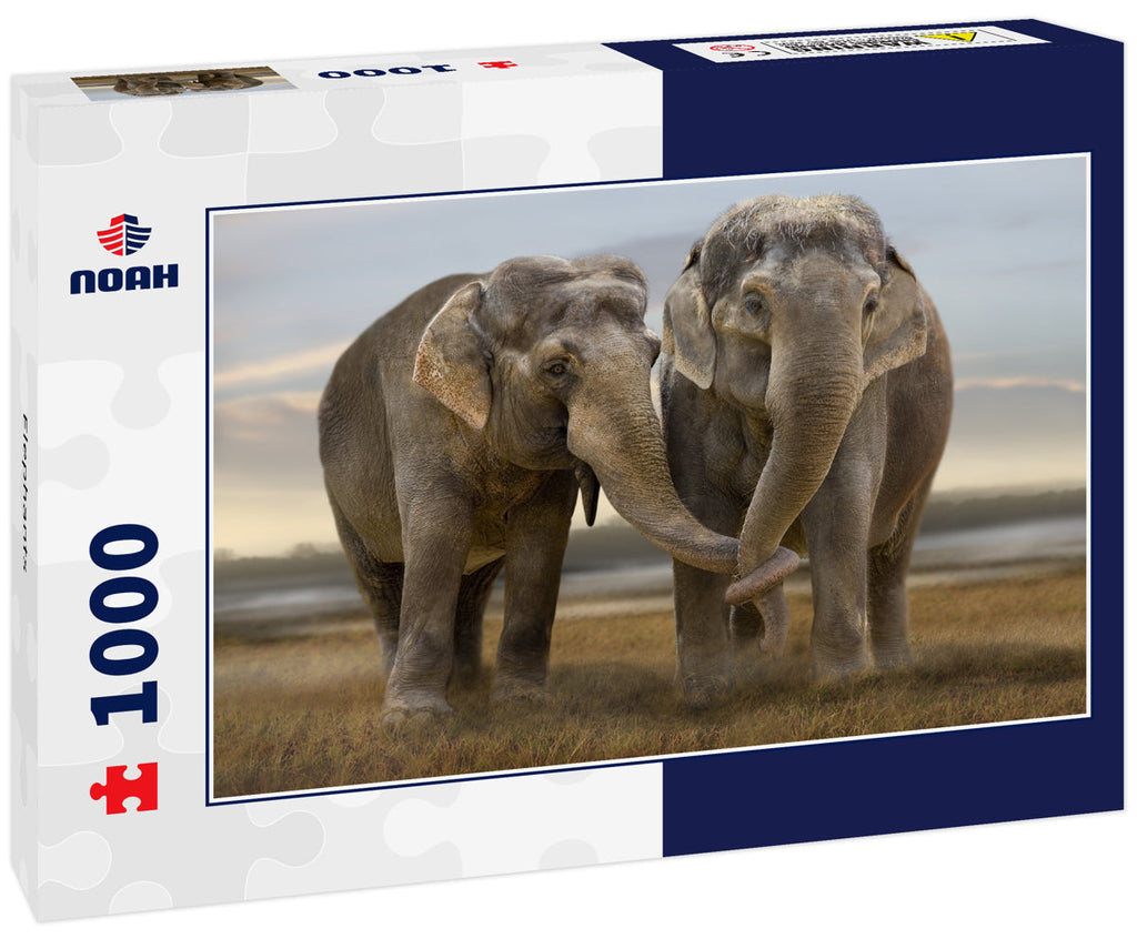 Elephants – 1000 Piece Wildlife Puzzle