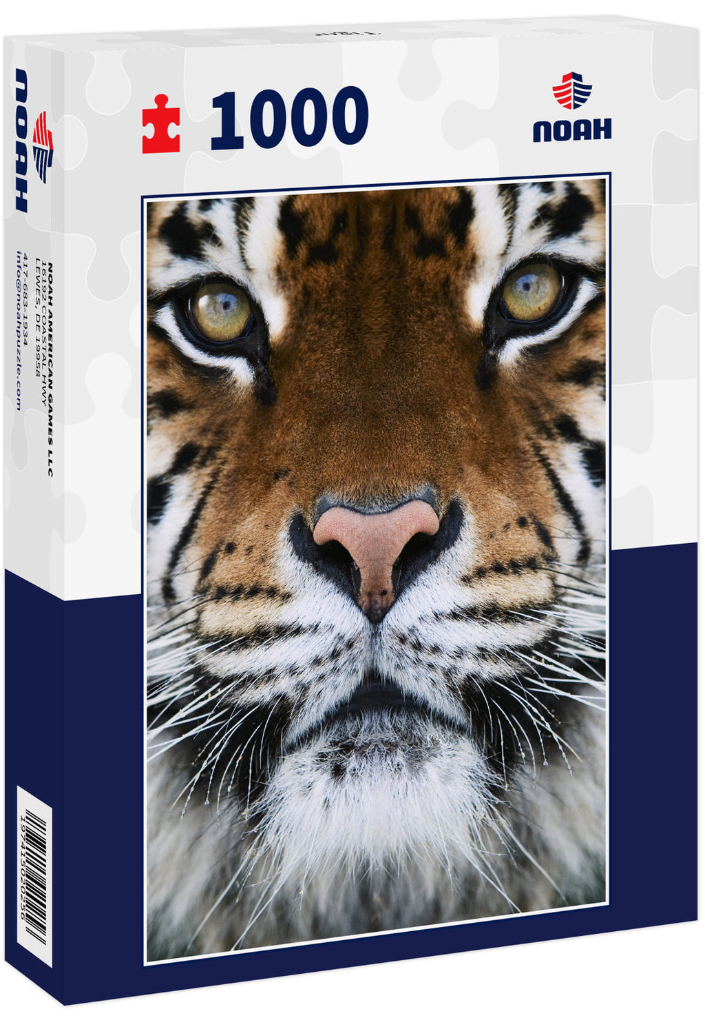 Tiger Portrait – 1000 Piece Wildlife Puzzle