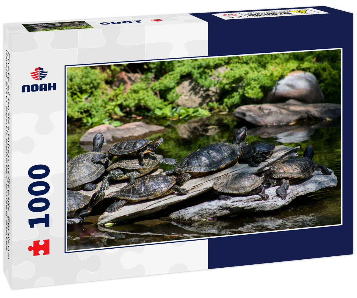 Turtles - Reptile Gardens. Rapid City, South Dakota 1000pc Puzzle