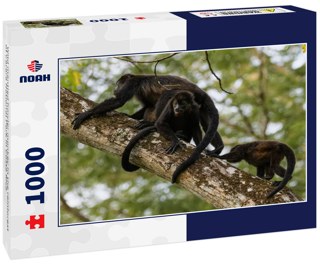 Wild Mantled Monkey – 1000 Piece Wildlife Puzzle