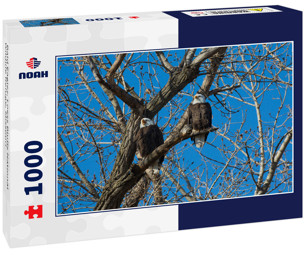 Bald Eagles at Loess Bluffs – 1000 Piece Wildlife Puzzle