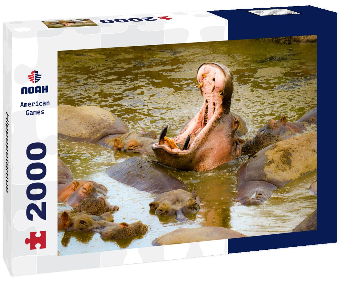 Hippopotamus 2000pc Puzzle