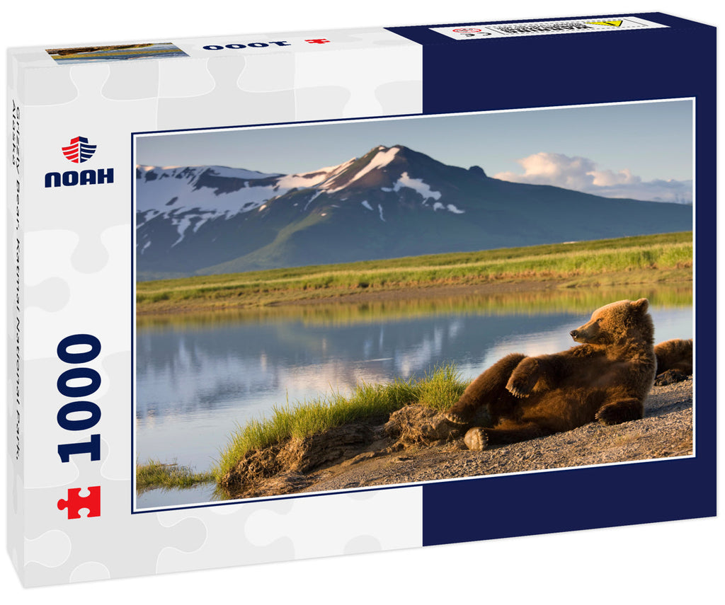 Grizzly Bear, Katmai National Park, Alaska 1000pc Puzzle