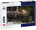 Moose in Jasper Canada 1000pc Puzzle