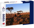 Elephant on the Savanna – 1000 Piece Wildlife Puzzle