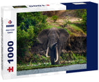 Elephant in the Rain – Murchison Falls 1000 Piece Wildlife Puzzle