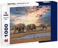 Elephants on Safari – 1000 Piece Wildlife Puzzle