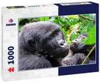 Mountain gorilla, Bwindi National Park, Uganda 1000pc Puzzle