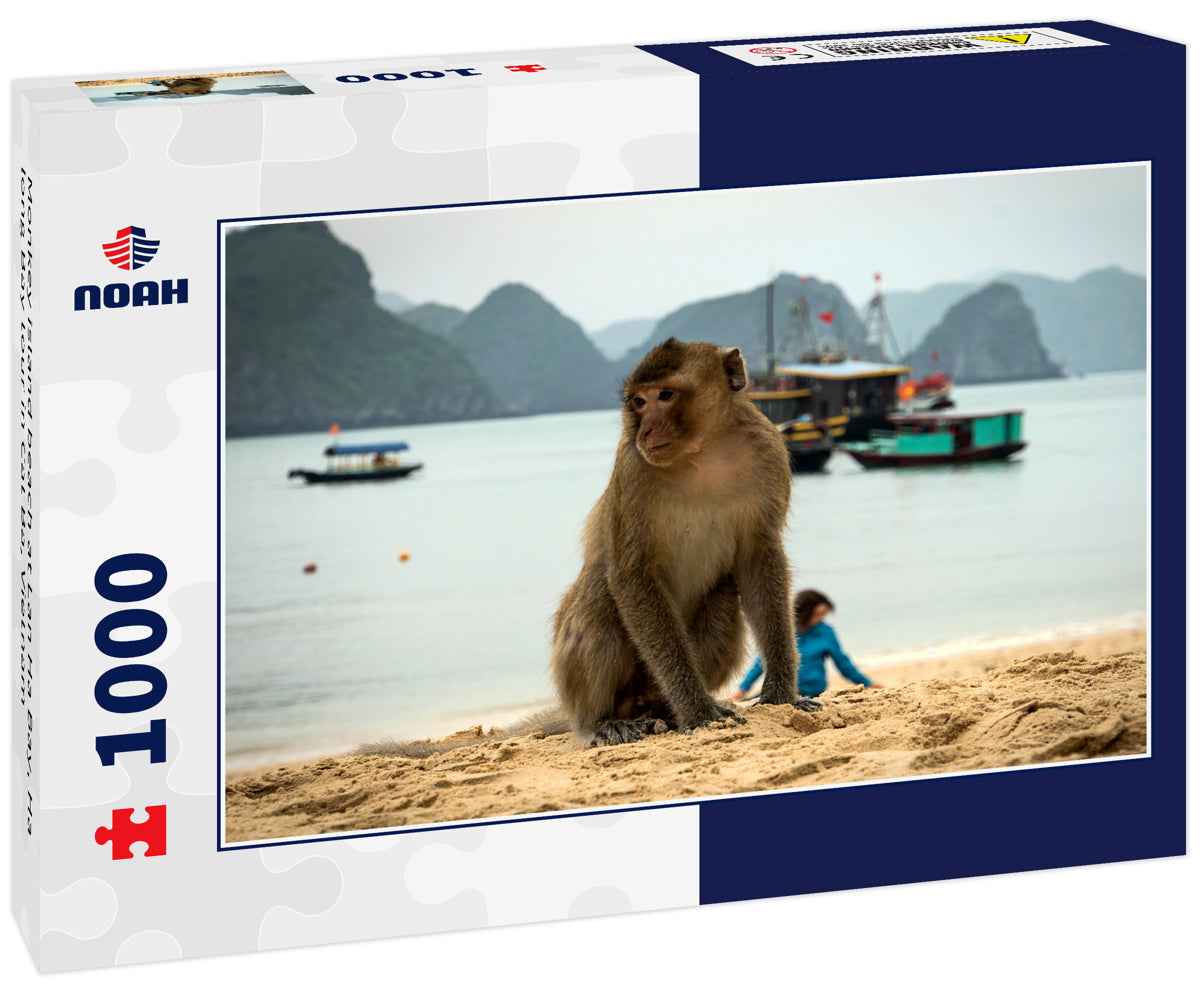 Monkey island beach at Lan Ha Bay, Ha long Bay tour in Cat Ba, Vietnam 1000pc Puzzle