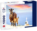 Goats at Island Crete, Greece 1000pc Puzzle
