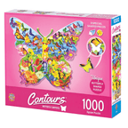 Butterfly - 1000 Piece Shaped Jigsaw Puzzle