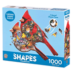 Cardinal - 1000 Piece Shaped Jigsaw Puzzle