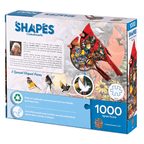 Cardinal - 1000 Piece Shaped Jigsaw Puzzle
