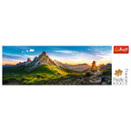 Passo Di Giau - 1000 Piece Panoramic Jigsaw Puzzle
