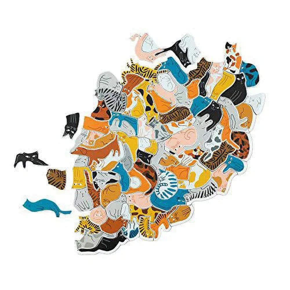 299 Cats & A Dog – 300 Piece Cluster Jigsaw Puzzle