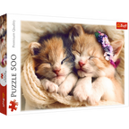 Sleeping Kittens - 500 Piece Jigsaw Puzzle