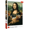 Mona Lisa and a Purring Kitty - 500 Piece Jigsaw Puzzle