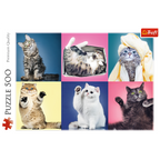 Kittens, Cat Collage – 500 Piece Jigsaw Puzzle