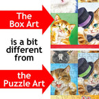 Cool Cats – 500 Piece Jigsaw Puzzle