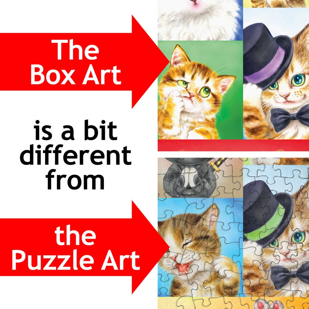 Cool Cats – 500 Piece Jigsaw Puzzle