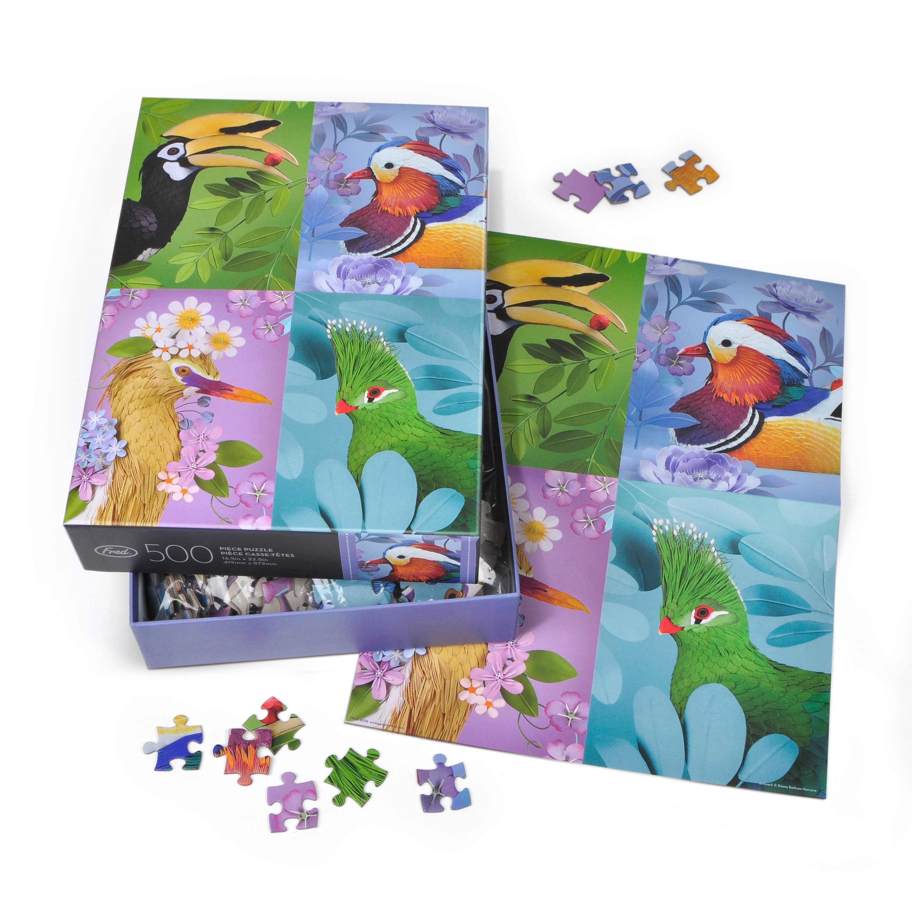 Wonders of Nature Birds – Birds 500 Piece Puzzle
