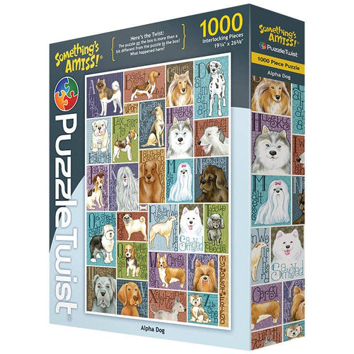 Alpha Dog – Dog Breeds A-Z 1000 Piece Puzzle