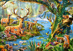 Forest Life – Deer 500 Piece Puzzle