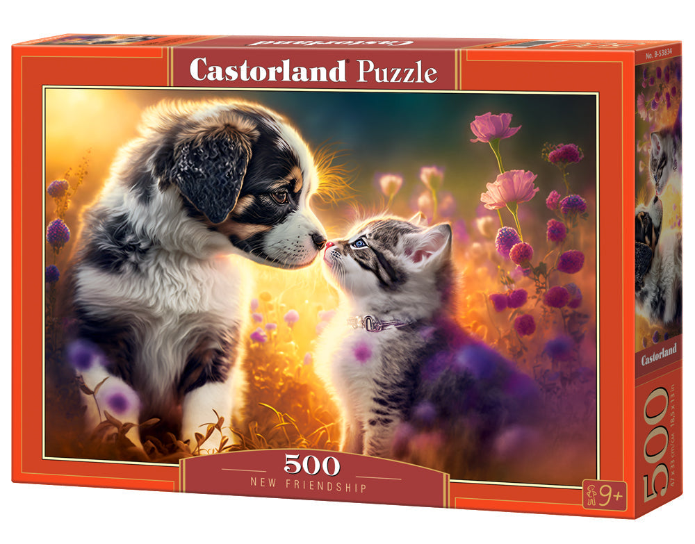 Blooming Cat Meditation – 1000 Piece Jigsaw Puzzle