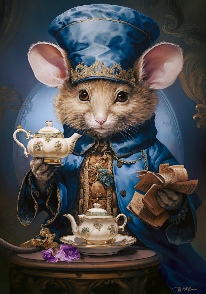 Mouse Tea Time - 500 Piece Jigsaw Puzzle