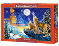 Howling Wolves - 1000 Piece Jigsaw Puzzle