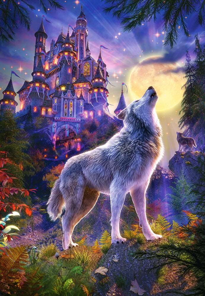 Wolf Castle - 1000 Piece Jigsaw Puzzle