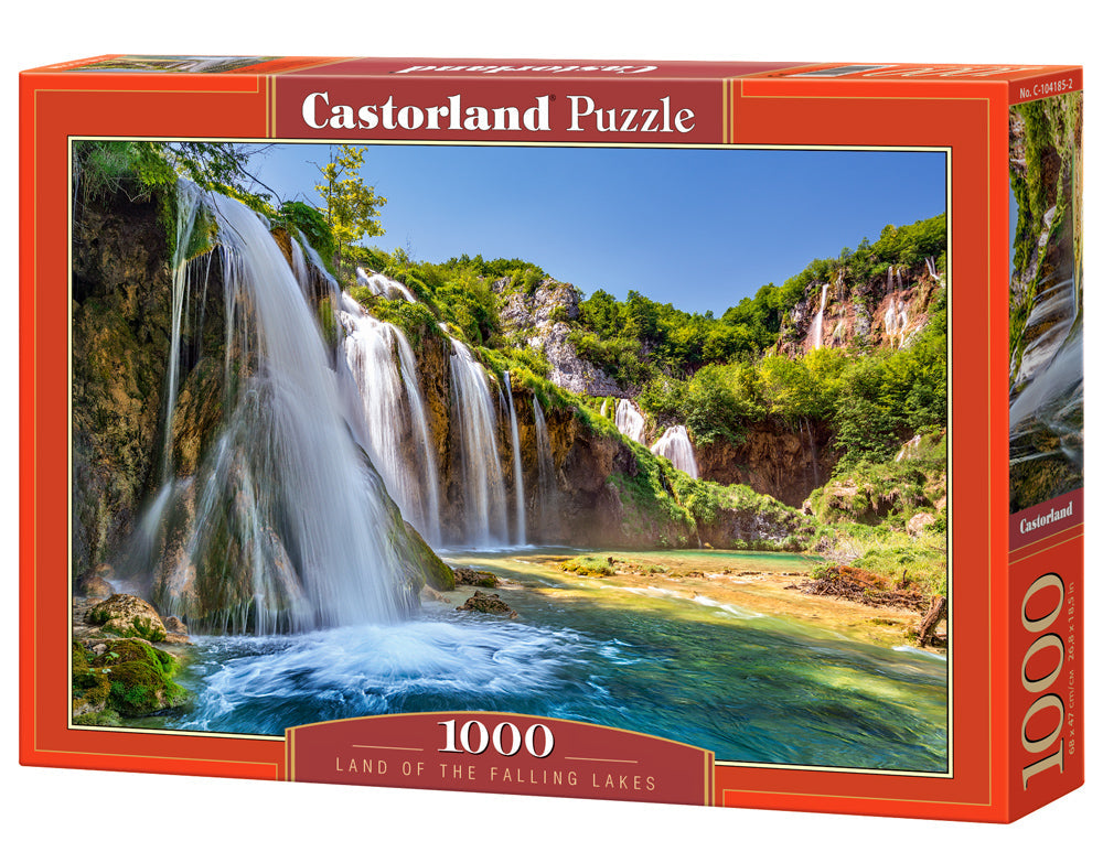 Land of the Falling Lakes - 1000 Piece Jigsaw Puzzle