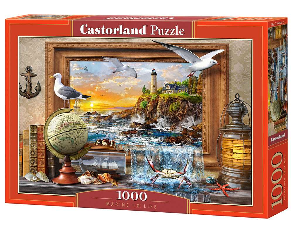 Marine to Life - 1000 Piece Jigsaw Puzzle
