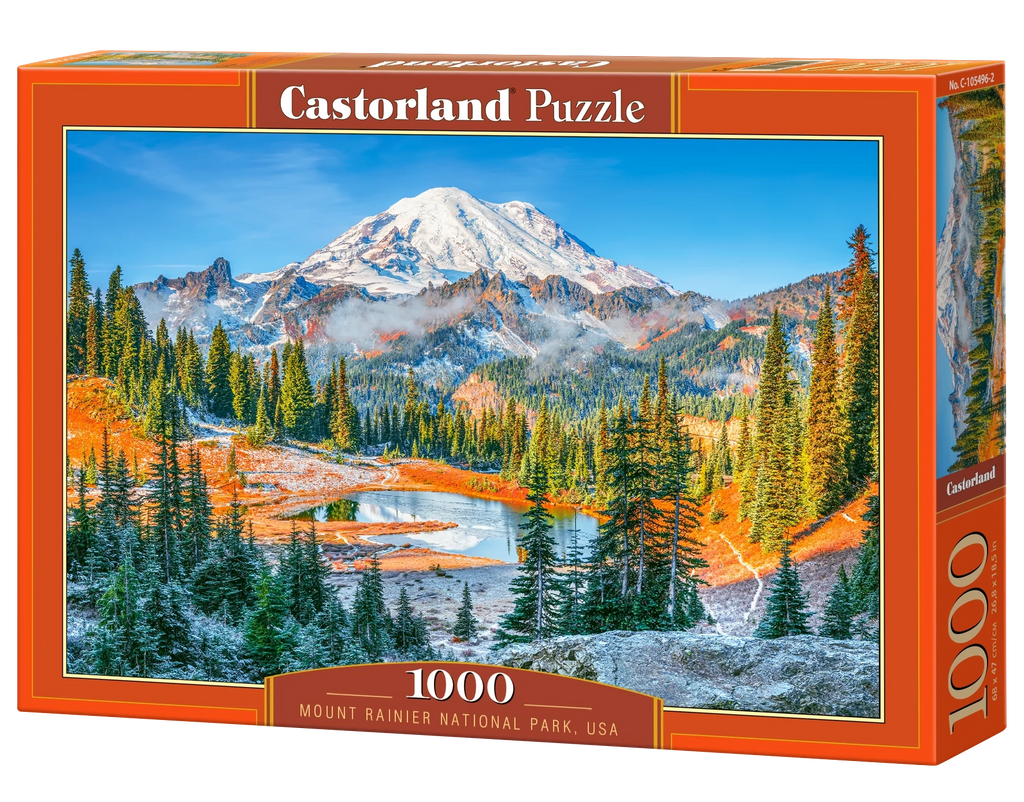 Mount Rainier National Park - 1000 Piece Jigsaw Puzzle