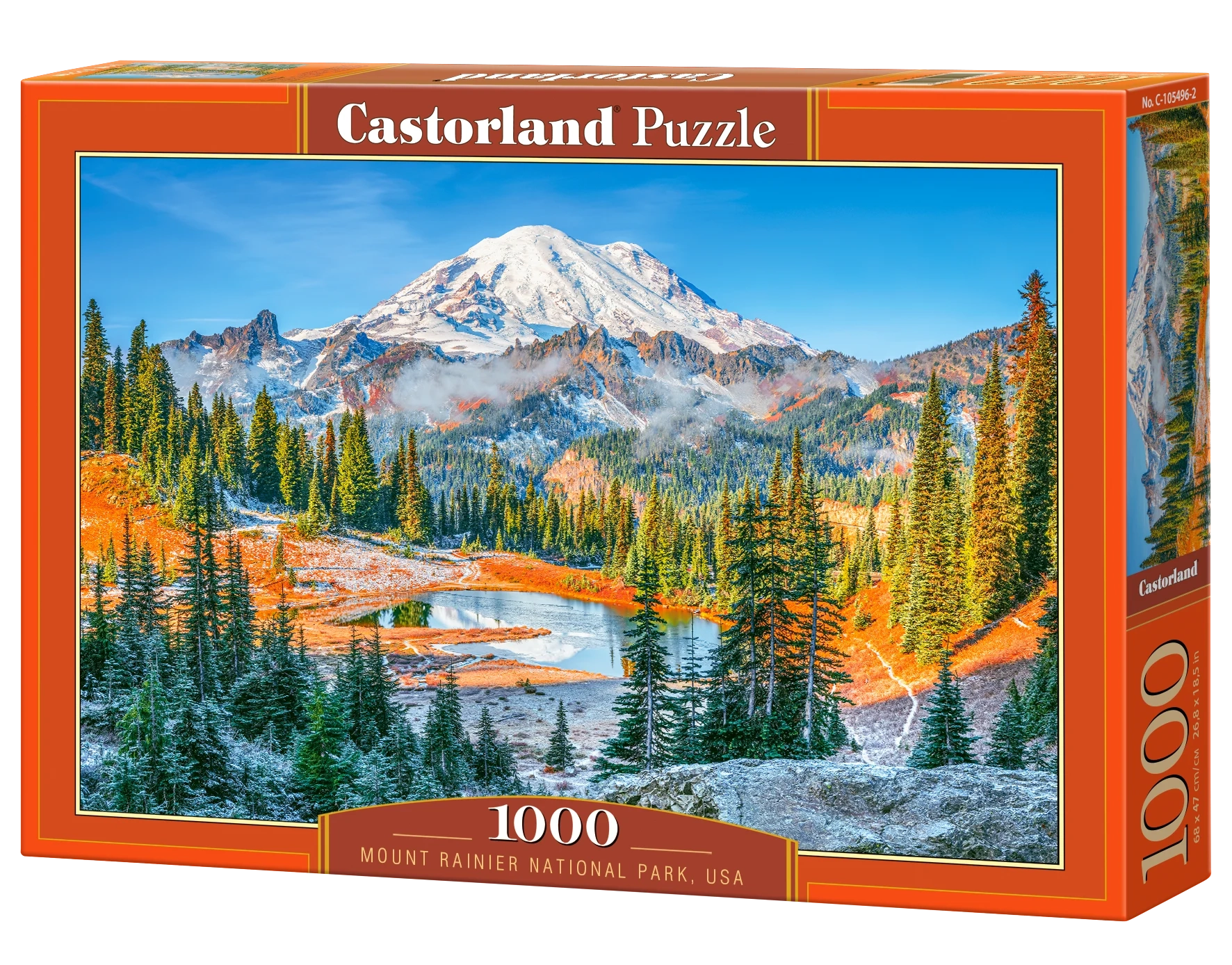 Mount Rainier National Park - 1000 Piece Jigsaw Puzzle