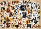Collage with Dogs – 1500 Piece Puzzle for Adults