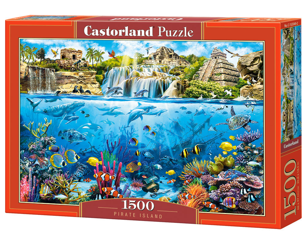 Ocean and Coral Life - 1500 Piece Jigsaw Puzzle